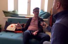 TEMA HUMOR:Morteza intervjuar Ove Haugen